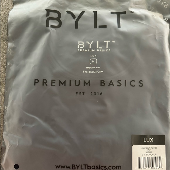 NWT BYLT Lux Straight Hem Tee - Picture 5 of 5
